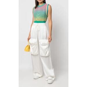 RETAIL $1317 Off-White Duchesse Cargo Pant*NEW WITH TAGS*SIZE 38